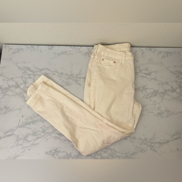 !it jeans Denim - IT Gabby Petite Women's White High Rise Curvy Skinny Ankle Jeans Size 10P
